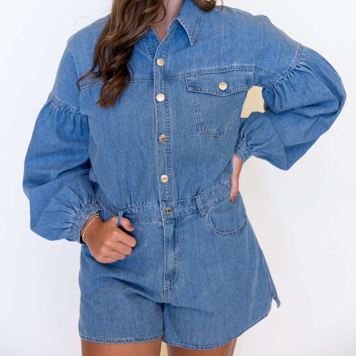 Betty Blue Romper