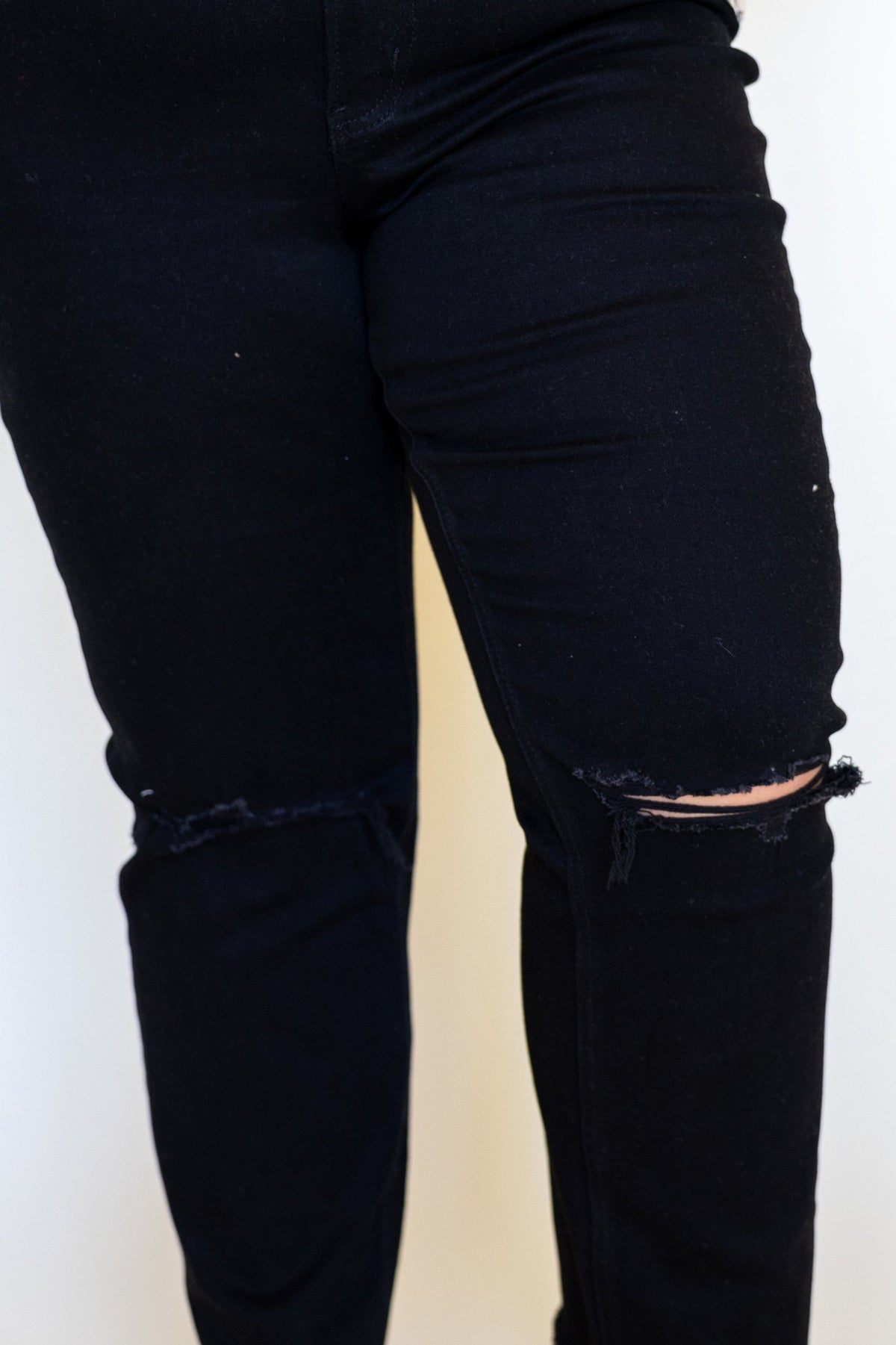 Black Comfort Stretch Denim - Curvy