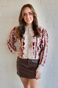 Rosie Ruffles Cardigan