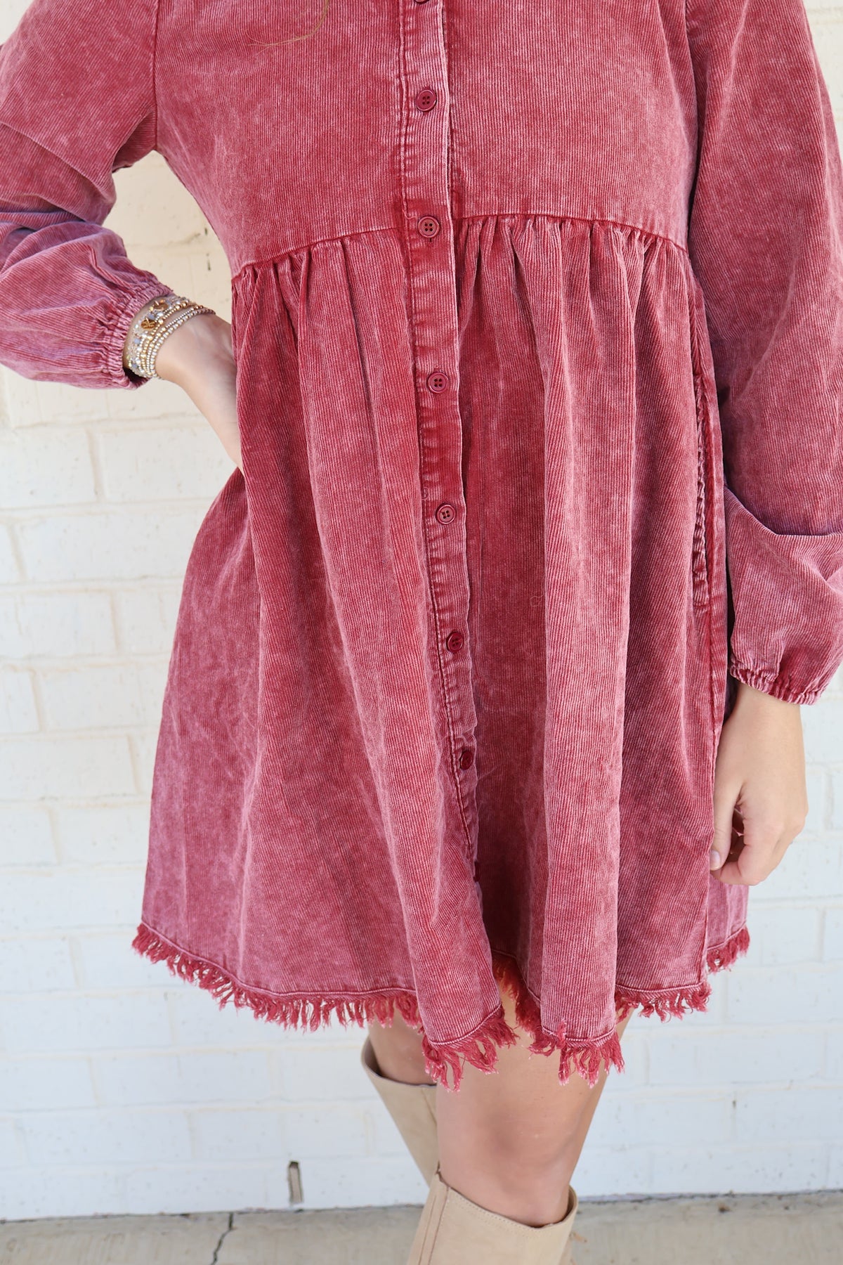 Cranberry Cutie Dress